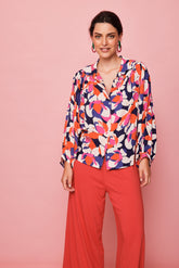 Ligue Flor-Shirt